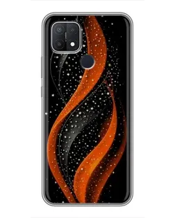 Чохол для OPPO A15 з картинкою «Вогняна зоряна хвиля» Чохол для OPPO A15 з картинкою «Вогняна зоряна хвиля»