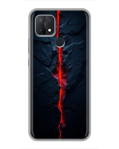Чохол для OPPO A15 з картинкою «Червона лавова тріщина» Чохол для OPPO A15 з картинкою «Червона лавова тріщина»