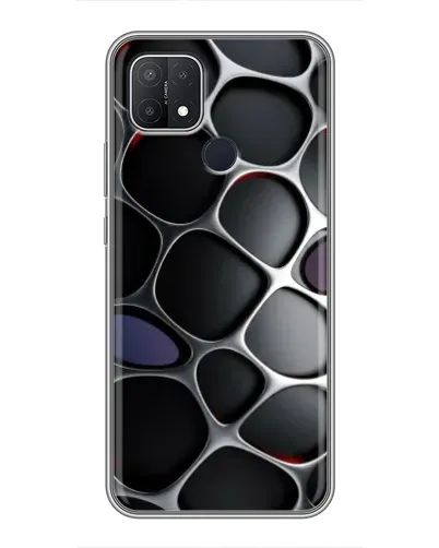 Чохол для OPPO A15 з картинкою «Об'ємна темна решітка» Чохол для OPPO A15 з картинкою «Об'ємна темна решітка»