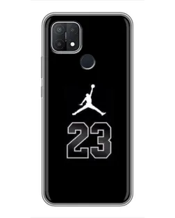 Чехол для OPPO A15s с картинкой «Jordan Flight 23»