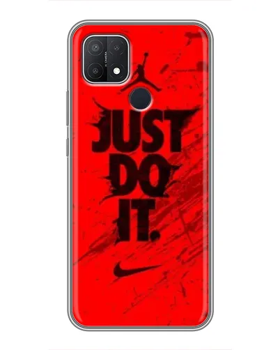 Чехол для OPPO A15s с картинкой «Nike Just Do It»