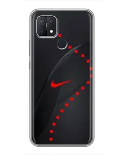 Чехол для OPPO A15s с картинкой «Абстрактный дизайн Nike» Чехол для OPPO A15s с картинкой «Абстрактный дизайн Nike»