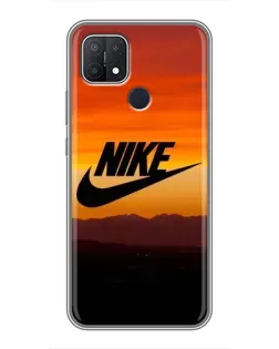 Чехол для OPPO A15s с картинкой «Nike — вечерний горизонт» Чехол для OPPO A15s с картинкой «Nike — вечерний горизонт»