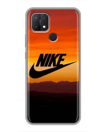 Чехол для OPPO A15s с картинкой «Nike — вечерний горизонт»