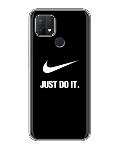 Чехол для OPPO A15s с картинкой «Классический принт Nike»