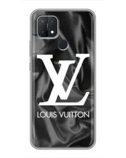 Чехол для OPPO A15s с картинкой «Шелковый Louis Vuitton»