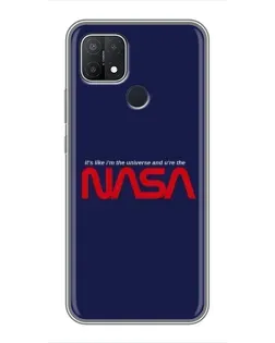 Чохол для OPPO A15s з картинкою «NASA — глибокий космос»