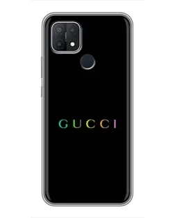 Чехол для OPPO A15s с картинкой «Gucci — неоновый минимализм» Чехол для OPPO A15s с картинкой «Gucci — неоновый минимализм»