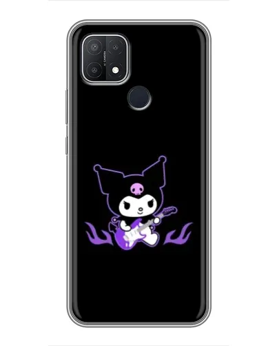 Чехол для OPPO A15s с картинкой «Электрическая Kuromi»