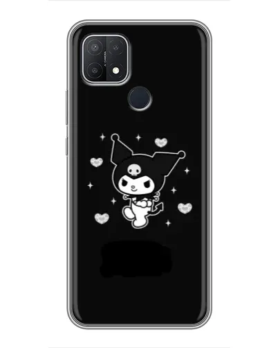 Чехол для OPPO A15s с картинкой «Черная Куроми»