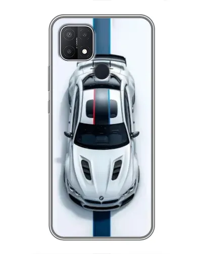Чехол для OPPO A15s с картинкой «Вид сверху — BMW M» Чехол для OPPO A15s с картинкой «Вид сверху — BMW M»