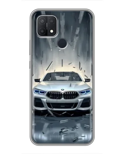 Чехол для OPPO A15s с картинкой «BMW в свете фар» Чехол для OPPO A15s с картинкой «BMW в свете фар»