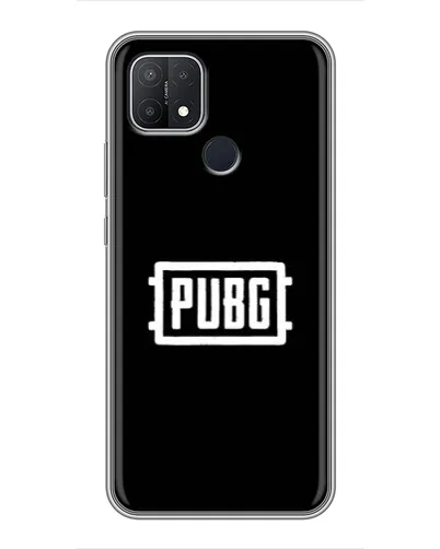 Чохол для OPPO A15s з картинкою «Лого BMW — металевий блиск»