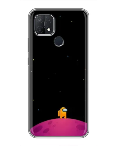 Чехол для OPPO A15s с картинкой «Одинокий герой на планете» Чехол для OPPO A15s с картинкой «Одинокий герой на планете»