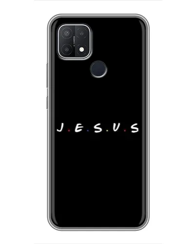 Чохол для OPPO A15s з картинкою «Крапки віри J.E.S.U.S.» Чохол для OPPO A15s з картинкою «Крапки віри J.E.S.U.S.»