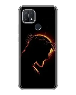 Чехол для OPPO A15s с картинкой «Терновый венец»