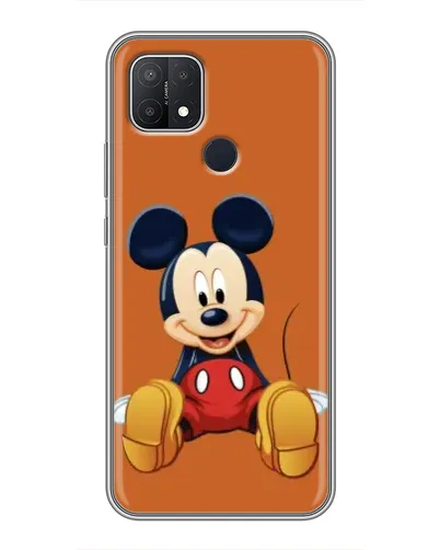 Чехол для OPPO A15s с картинкой «Микки отдыхает»