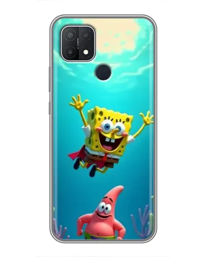 Чехол для OPPO A15s с картинкой «Спанч Боб под водой» Чехол для OPPO A15s с картинкой «Спанч Боб под водой»