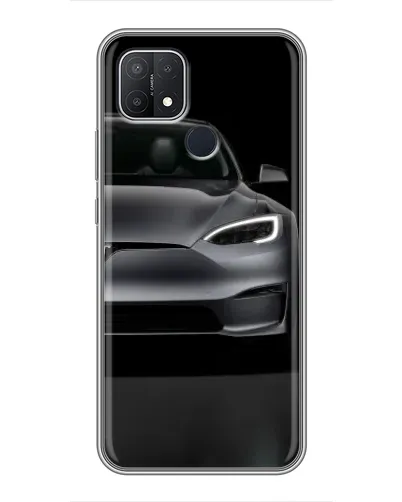 Чехол для OPPO A15s с картинкой «Tesla Model S Look» Чехол для OPPO A15s с картинкой «Tesla Model S Look»