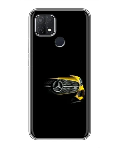 Чехол для OPPO A15s с картинкой «Mercedes — ретро стиль»