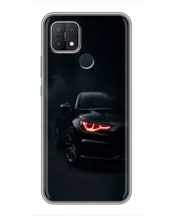 Чехол для OPPO A15s с картинкой «Audi — хищный взгляд»