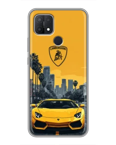Чохол для OPPO A15s з картинкою «Жовтий Lamborghini місто» Чохол для OPPO A15s з картинкою «Жовтий Lamborghini місто»