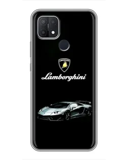 Чохол для OPPO A15s з картинкою «Логотип Lamborghini класика»