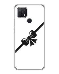 Чохол для OPPO A15s з картинкою «Діагональний бант»
