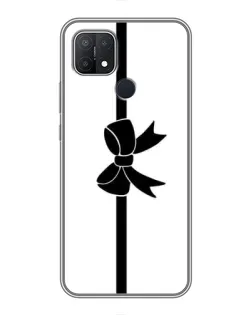 Чохол для OPPO A15s з картинкою «Вертикальний бант»