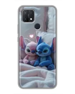 Чохол для OPPO A15s з картинкою «Плюшеві Стіч Ангел» Чохол для OPPO A15s з картинкою «Плюшеві Стіч Ангел»