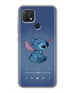 Чохол для OPPO A15s з картинкою «Музичний Stitch» Чохол для OPPO A15s з картинкою «Музичний Stitch»