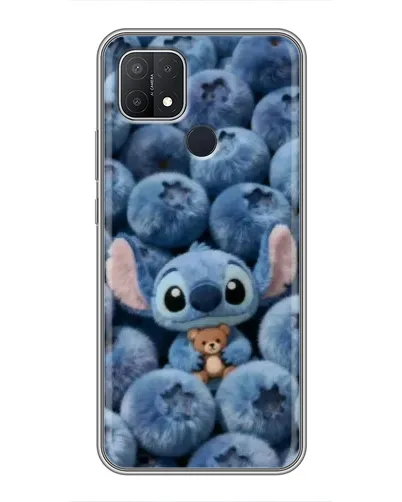 Чохол для OPPO A15s з картинкою «Стіч та лохина»