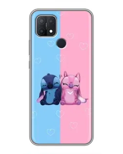 Чохол для OPPO A15s з картинкою «Stitch та Angel Love» Чохол для OPPO A15s з картинкою «Stitch та Angel Love»