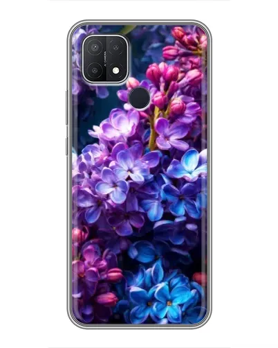 Чехол для OPPO A15s с картинкой «Сиреневый цвет»