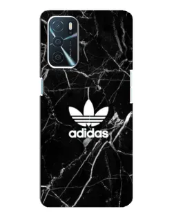 Чохол для OPPO A16 з картинкою «Білий мармур Adidas»
