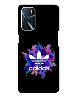 Чохол для OPPO A16 з картинкою «Вибух фарб Adidas»