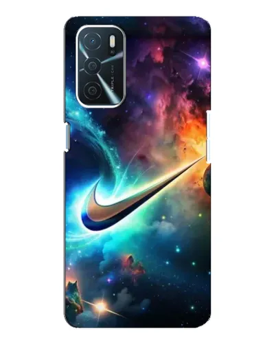 Чохол для OPPO A16 з картинкою «Космічний Nike Swoosh» Чохол для OPPO A16 з картинкою «Космічний Nike Swoosh»