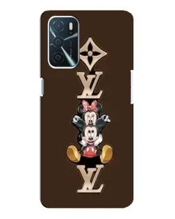 Чохол для OPPO A16 з картинкою «LV та Міккі Маус» Чохол для OPPO A16 з картинкою «LV та Міккі Маус»