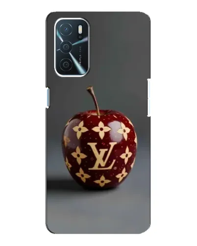 Чохол для OPPO A16 з картинкою «Червоне яблуко LV»