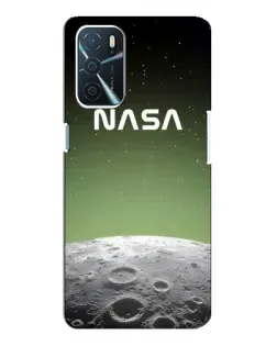 Чохол для OPPO A16 з картинкою «NASA — місячний градієнт»