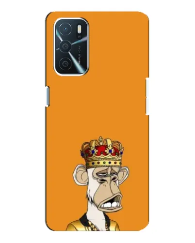 Чехол для OPPO A16 с картинкой «Золотая обезьяна Bored Ape» Чехол для OPPO A16 с картинкой «Золотая обезьяна Bored Ape»