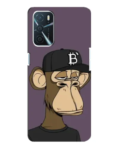 Чехол для OPPO A16 с картинкой «Bored Ape в кепке» Чехол для OPPO A16 с картинкой «Bored Ape в кепке»