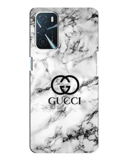 Чохол для OPPO A16 з картинкою «Gucci — мармуровий шик»