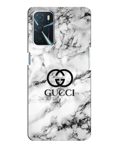 Чохол для OPPO A16 з картинкою «Gucci — мармуровий шик»
