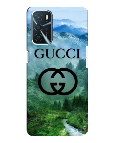 Чохол для OPPO A16 з картинкою «Gucci — гірський пейзаж»