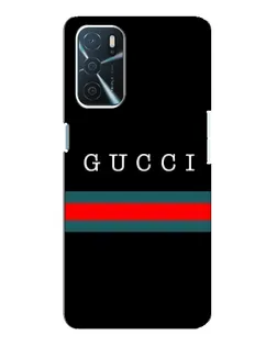 Чохол для OPPO A16 з картинкою «Gucci — червоний пояс»