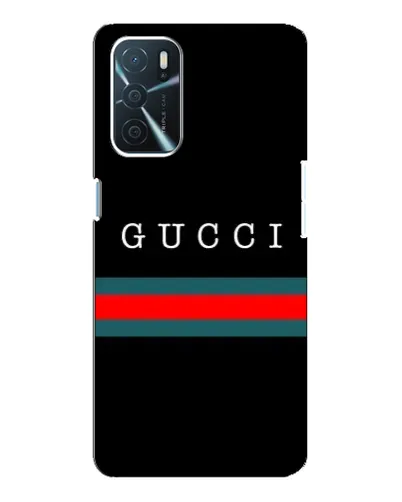 Чохол для OPPO A16 з картинкою «Gucci — червоний пояс»