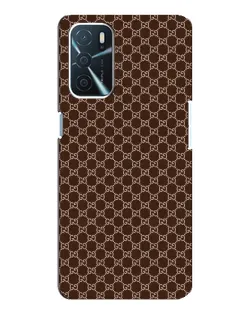 Чохол для OPPO A16 з картинкою «Gucci — шоколадна сітка»