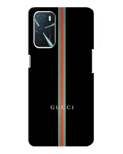 Чохол для OPPO A16 з картинкою «Gucci — строга лінія»