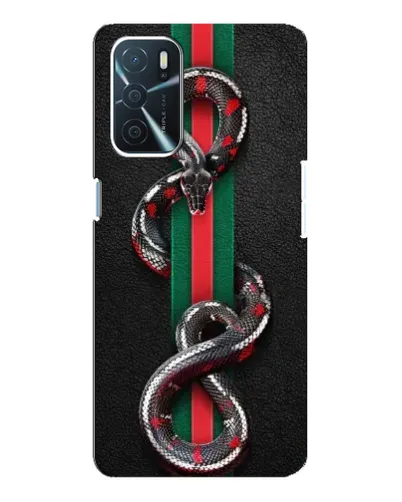 Чохол для OPPO A16 з картинкою «Gucci — змія на смузі» Чохол для OPPO A16 з картинкою «Gucci — змія на смузі»